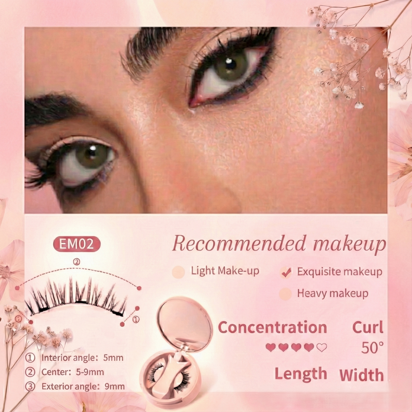 Reusable Magnetic Lash Kit w/ Applicator